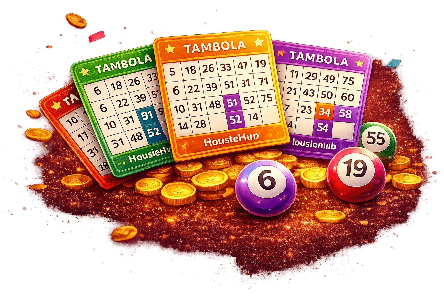 Tambola tickets preview